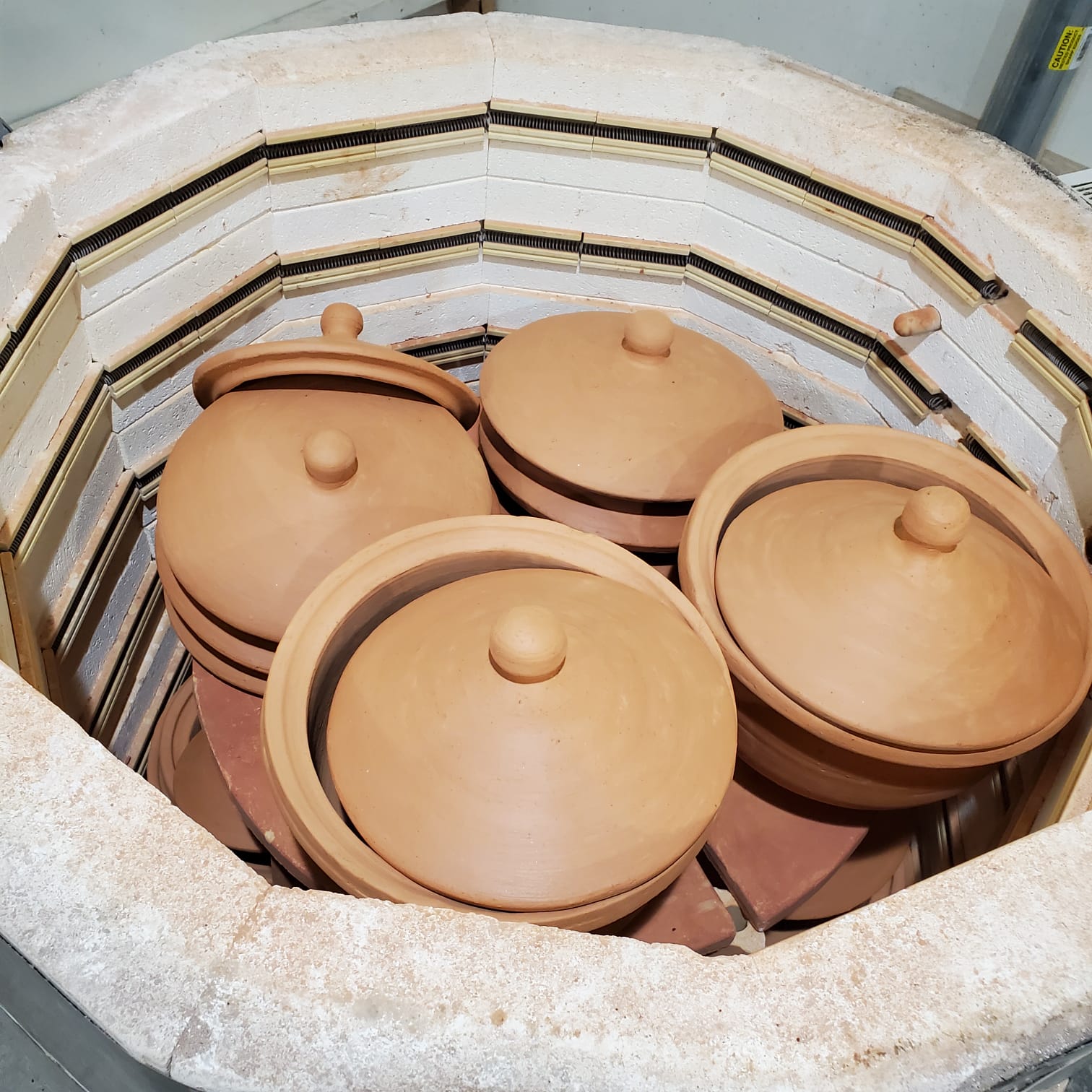 MEC's Non-Toxic Cookware After Firing in Kiln