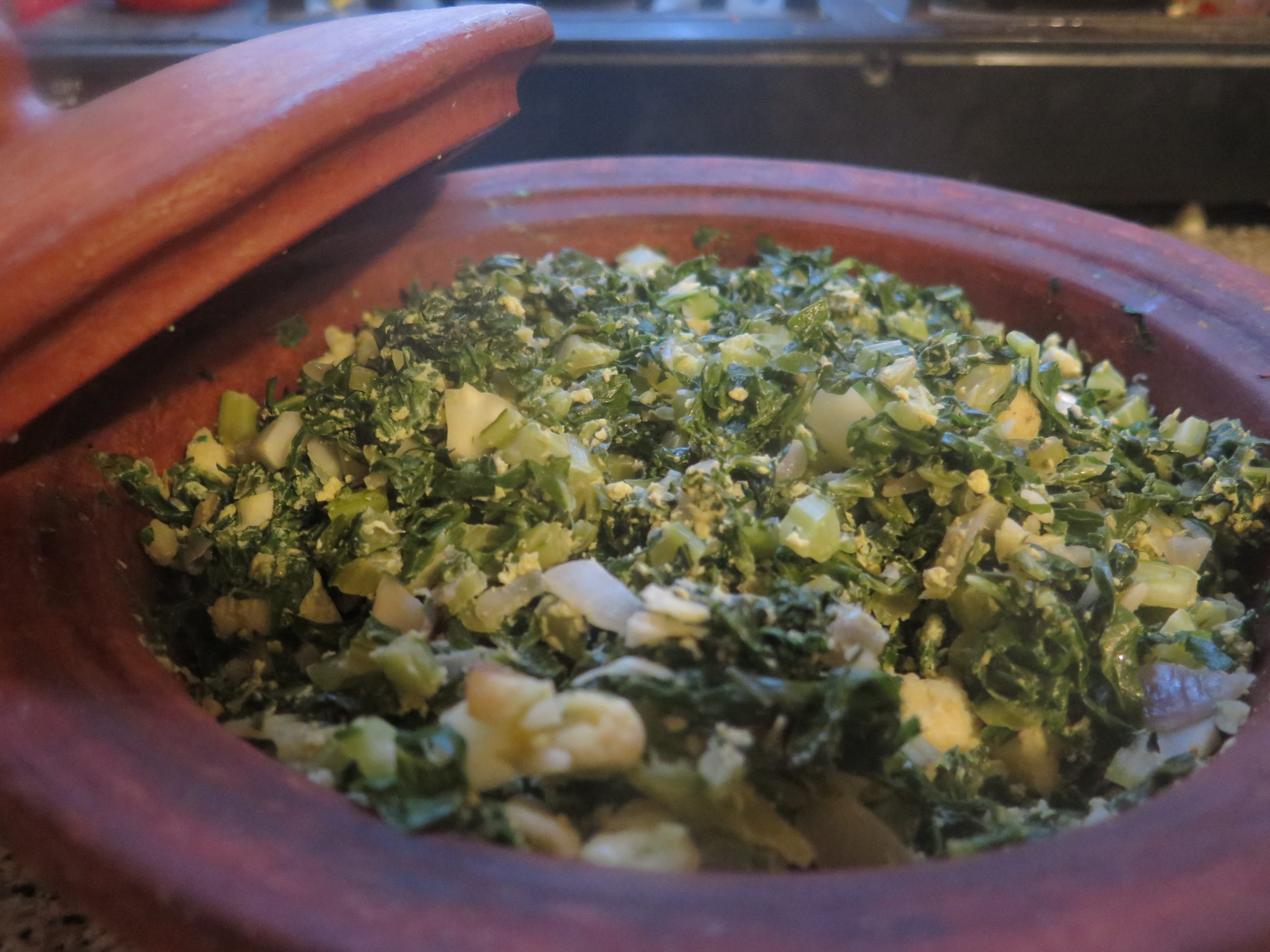 Greens Cooked in MEC
